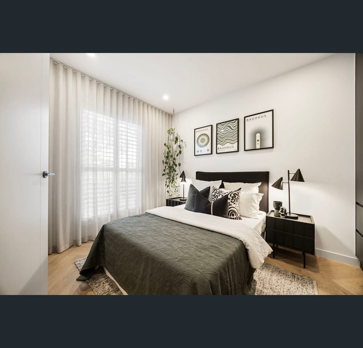 Third bedroom — light & airy